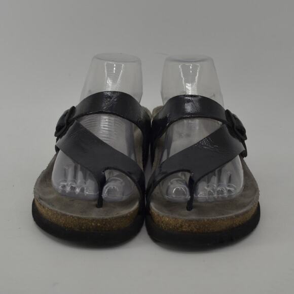 Mephisto Helen Sandal Black Thong Sandal Comfort Euro 39 / 9 - Picture 5 of 13